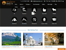 Tablet Screenshot of designerindya.com